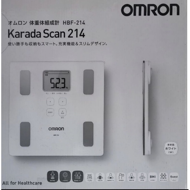 OMRON 體脂計 HBF-214