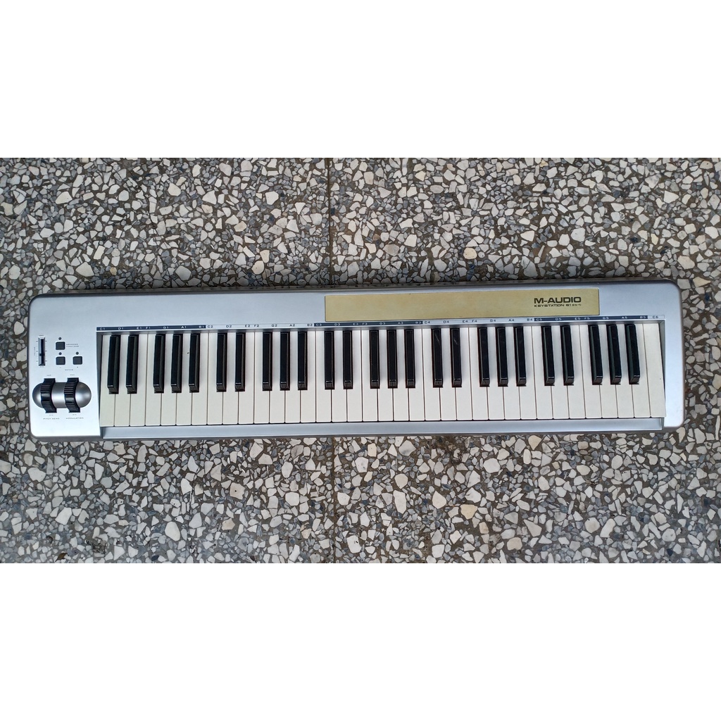 M-AUDIO Keystation 61 es 主控鍵盤 61鍵半重量 USB MIDI