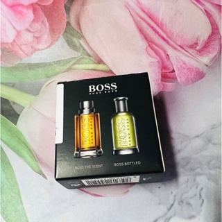 ^大貨台日韓^ Hugo boss 淡香水小香禮盒 2入組（紳士5ml+自信5ml)