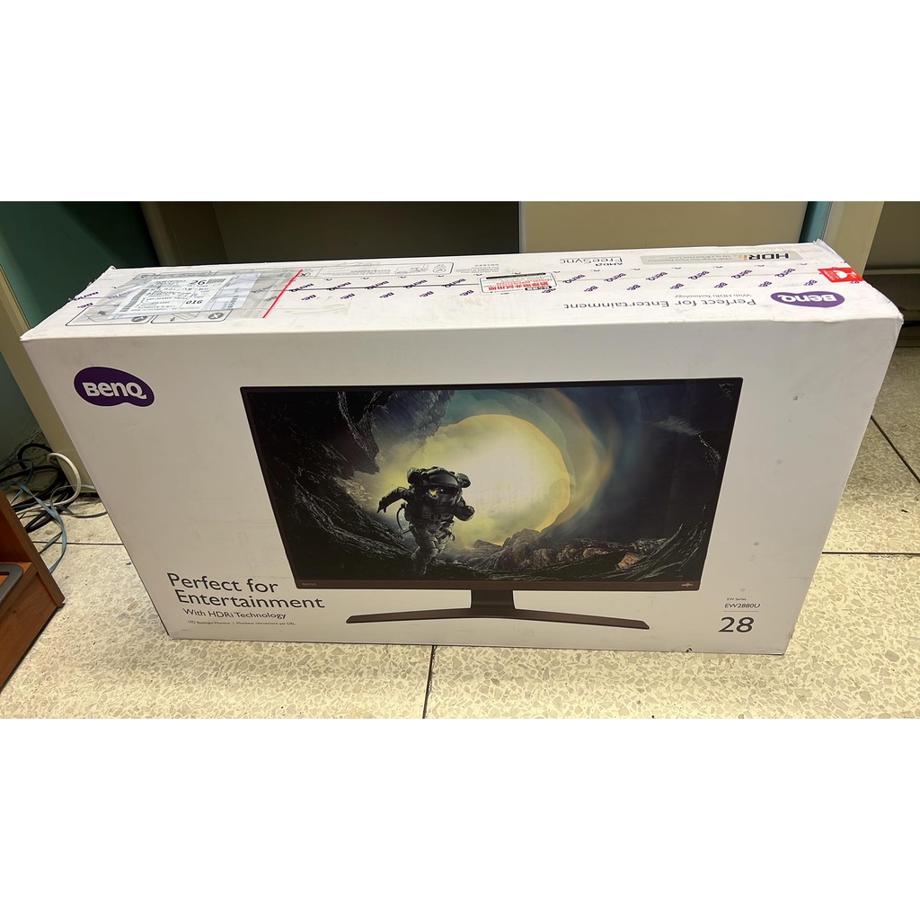 「全新」 BenQ EW2880U 28吋4K HDR護眼娛樂螢幕