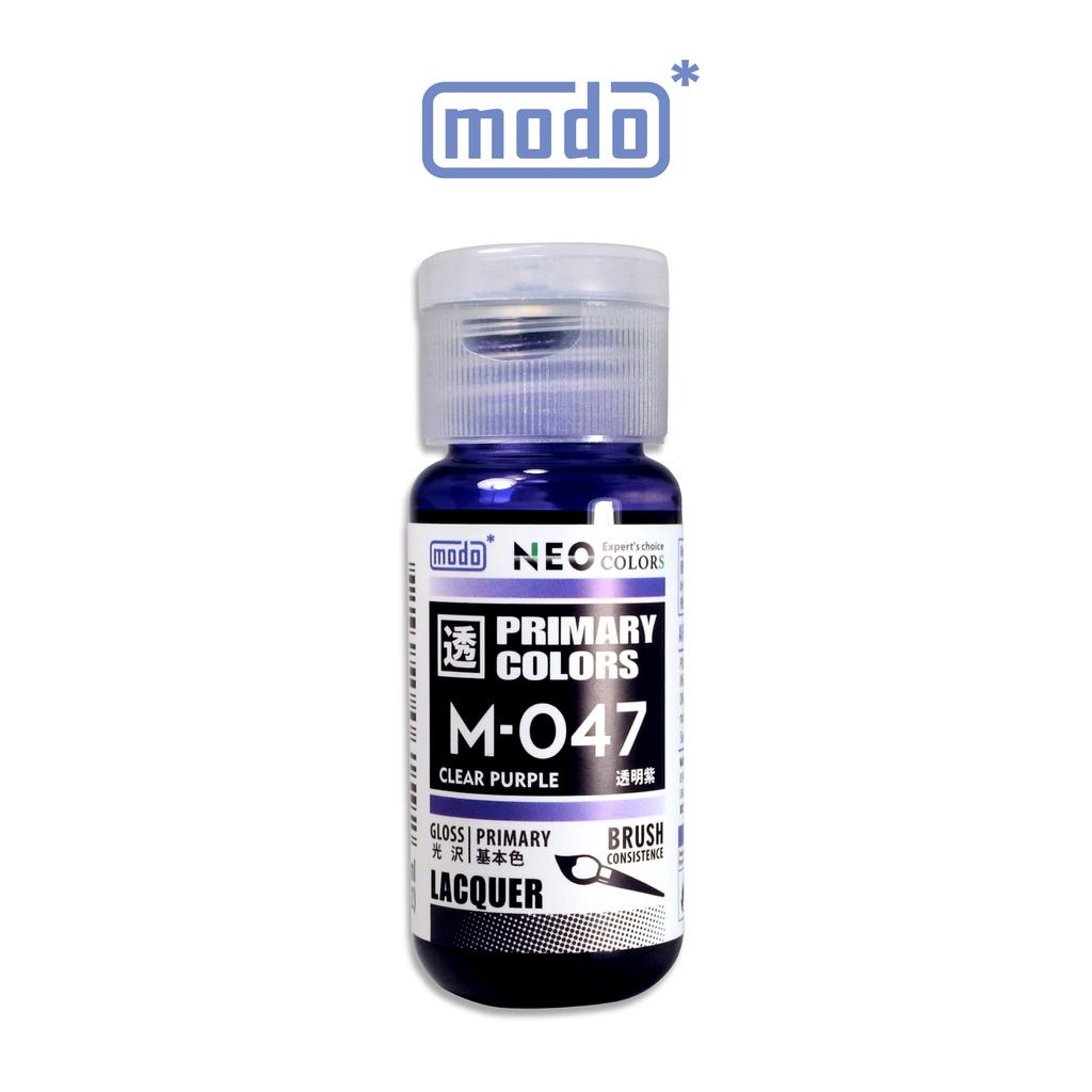 【modo摩多製造所】NEO M-047 M047透明紫/30ML/模型漆｜官方賣場