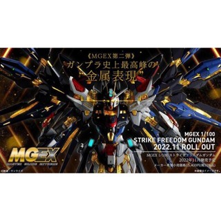 【玩具偵探】(現貨) 萬代 MGEX 1/100 ZGMF-X20A 攻擊自由鋼彈 BANDAI MG EX 組裝模型