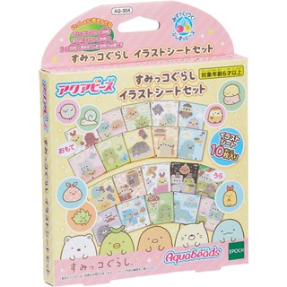 現貨✦咘咘購物✦日本Epoch水串珠圖卡 角落生物 KITTY TSUM TSUM 哆啦A夢水串珠圖卡 示範圖卡 10入
