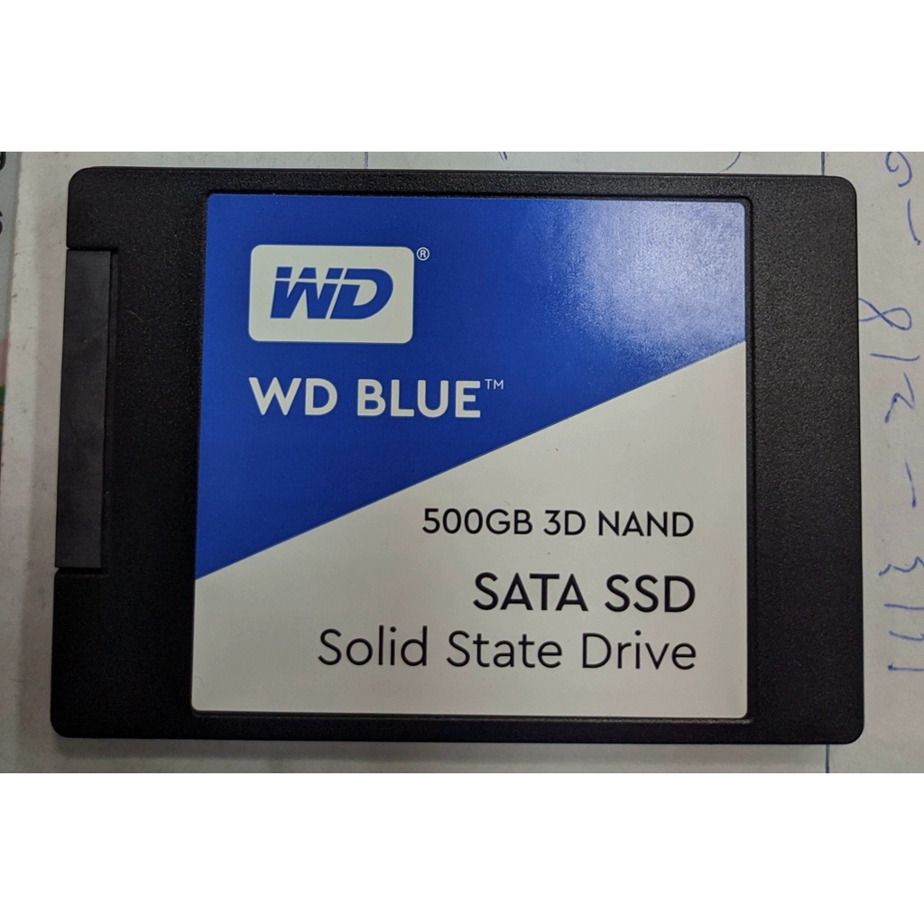 WD BLUE 3D NAND 500G SSD 二手