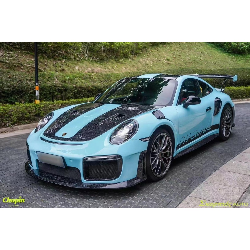 【M.GARAGE】Porsche 911 911.2 991 GT2RS 前保桿 後保桿 葉子板 側裙 尾翼 引擎蓋