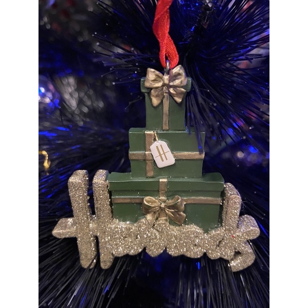 Harrods 聖誕樹立體吊飾
