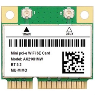 Intel AX200 AX210 WiFi6 6E mPcie模組 2.4G 5G雙頻 Mini PCIe 筆記型電腦