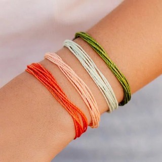 Pura Vida 手鍊．SOLID單色款素線．巴西集品