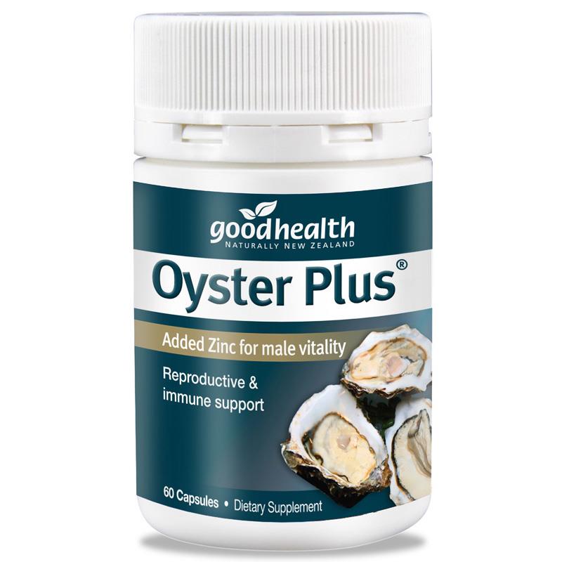 紐西蘭 Good Health Oyster Plus 好健康 牡蠣精生蠔精 膠囊 60粒 男性補鋅