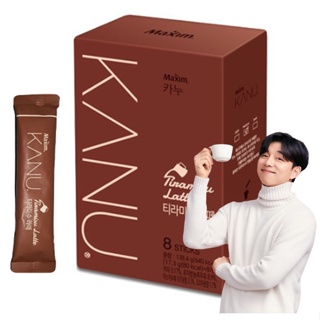 ★最低價格★ 流行的韓國咖啡 Maxim KANU 提拉米蘇拿鐵 8 支