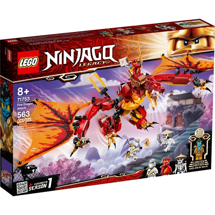 【台灣樂高】忍者系列 71753 LEGO Fire Dragon Attack