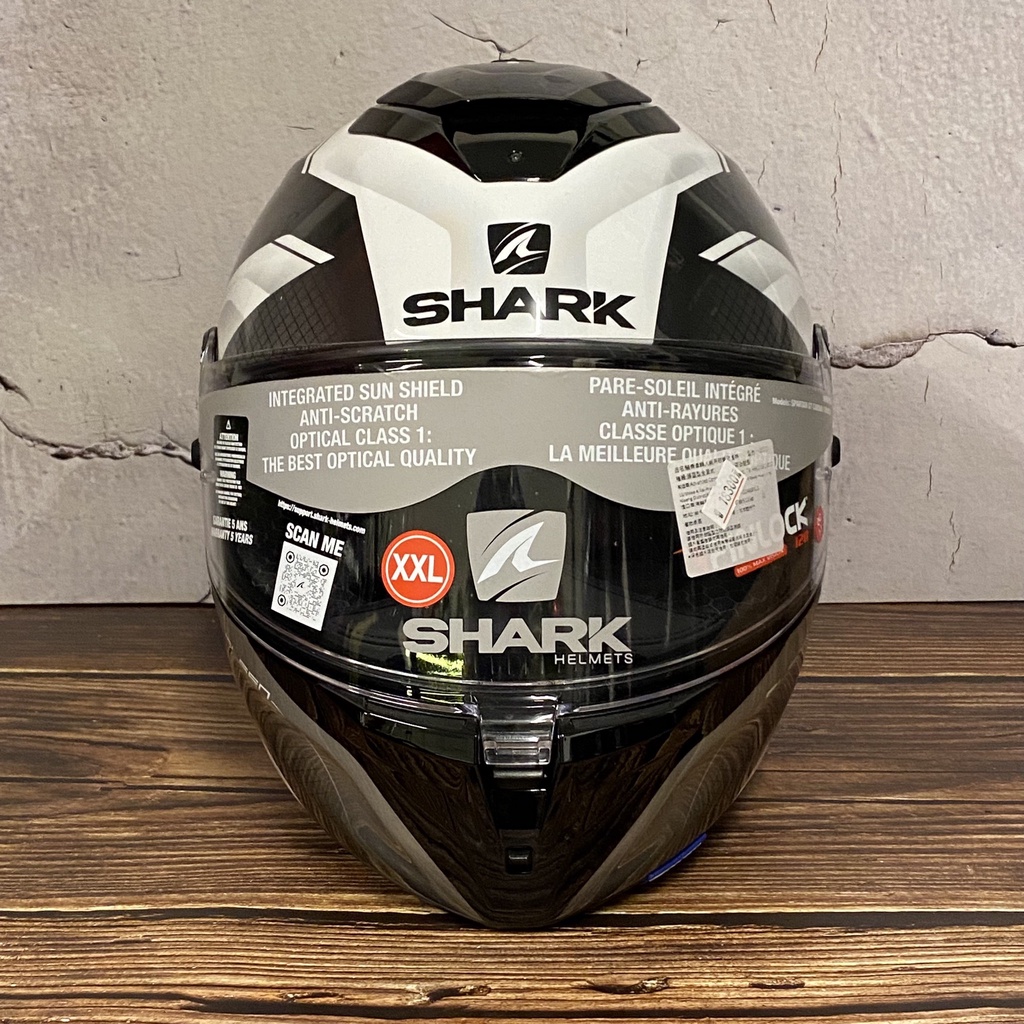 G7站 SHARK SPARTAN GT ELGEN 黑白灰 彩繪 全罩式 安全帽