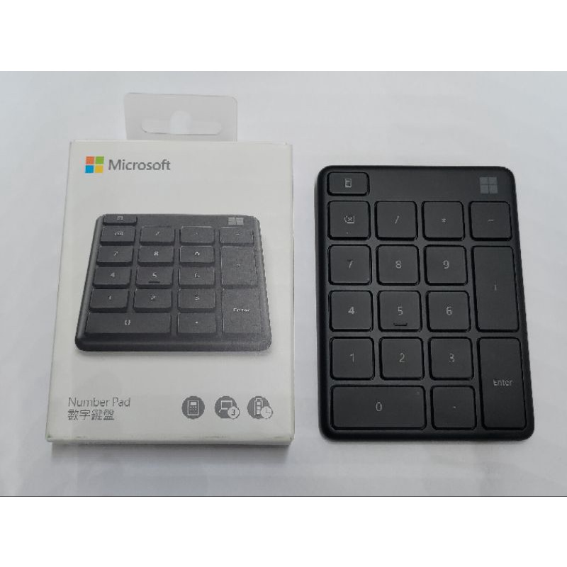 【二手】 Microsoft Number Pad 微軟藍牙數字鍵盤