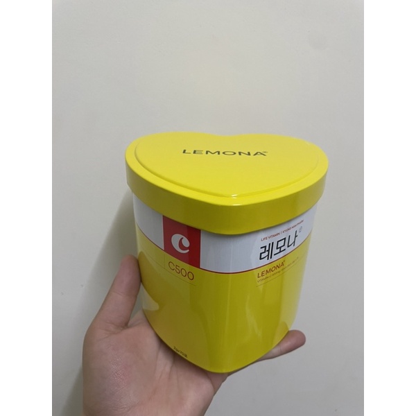 Lemona 維他命C粉 500mg (2gX70包)愛心鐵盒  檸檬維生素C粉末