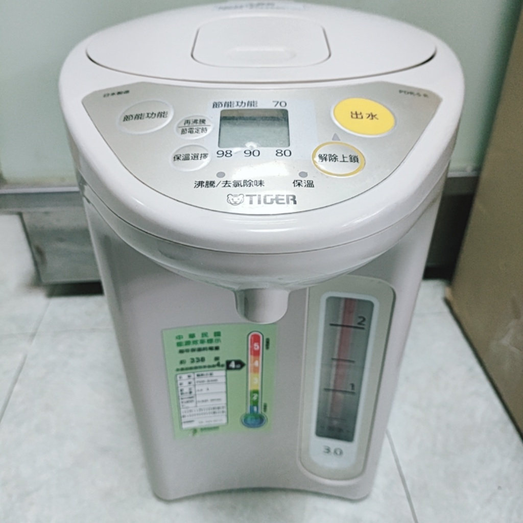 TIGER 虎牌 PDR-S30R 3公升 電熱水瓶 日本製 2015年