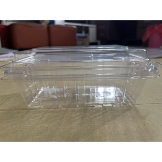 番茄盒/鳳梨盒/櫻桃盒/草莓盒 方型塑膠扣盒 JC-02B