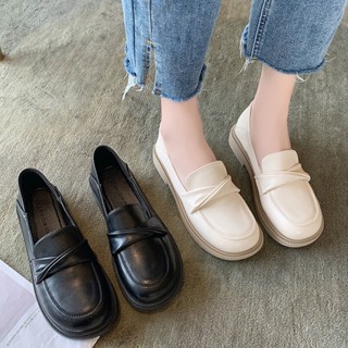 【Poetry】牛津鞋平底鞋 小皮鞋 小皮鞋女 樂福鞋 休閒小皮鞋 小皮鞋女 小眾設計感 春鞦新款 軟皮舒適 平底上班族