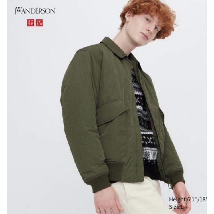 【愛蜜莉愛買】🇯🇵日本代購 Uniqlo JW ANDERSON PADDED 短版 布勞森外套 飛行外套