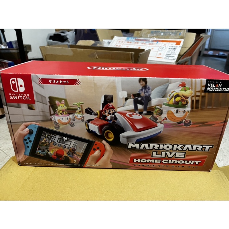 【現貨】二手 日本Switch NS 瑪利歐賽車實況：家庭賽車場  MARIOKART LIVE 馬力歐實況賽車