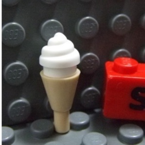 【積木2010】樂高 LEGO 霜淇淋 / 甜筒 冰淇淋 (食物 / 道具)