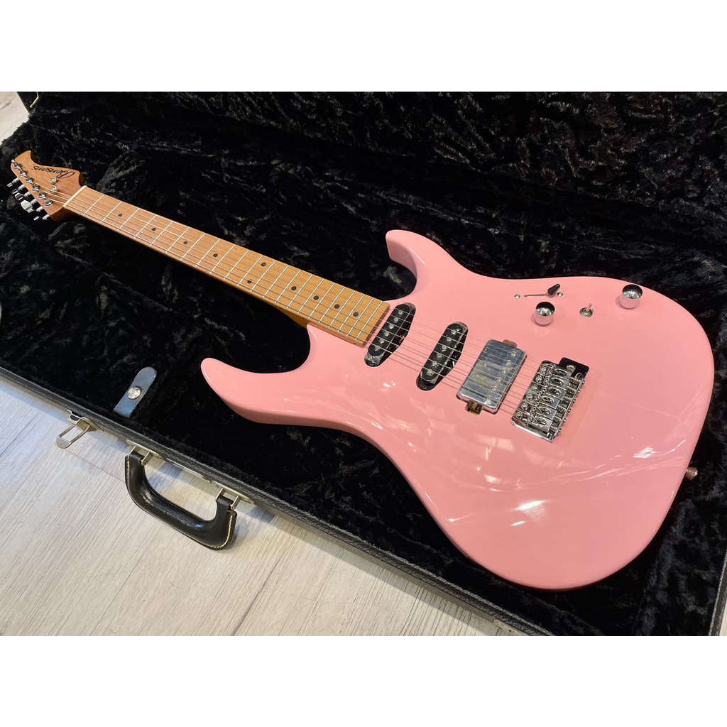 Bensons｜BRM-36 粉紅 單單雙電吉他 可單雙切 全新品【世品樂器】