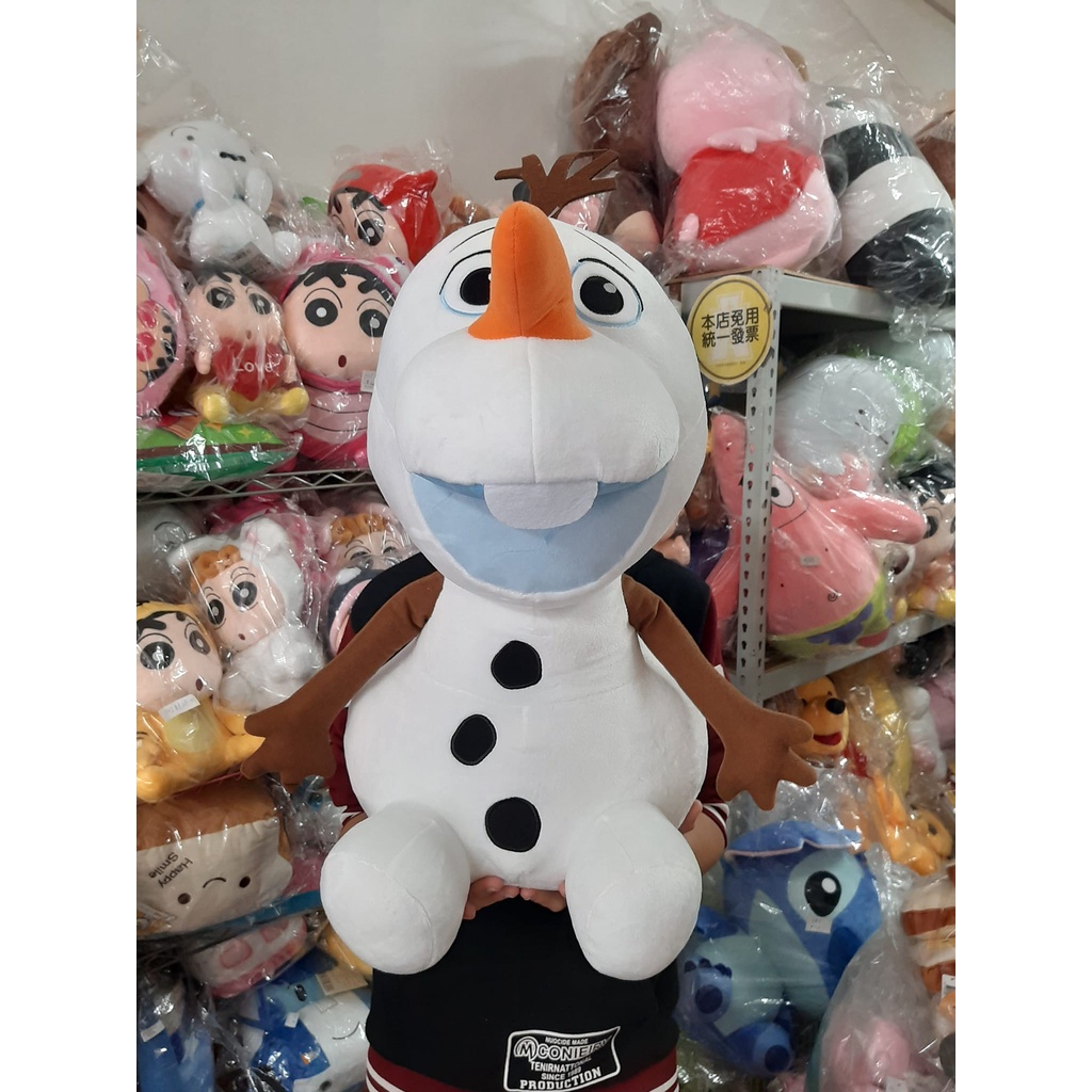 雪寶 大隻雪寶娃娃 冰玩偶雪奇緣 雪寶禮物袋~正版迪士尼 Q版坐姿 雪寶大玩偶 Frozen 艾莎 電影 新年禮物