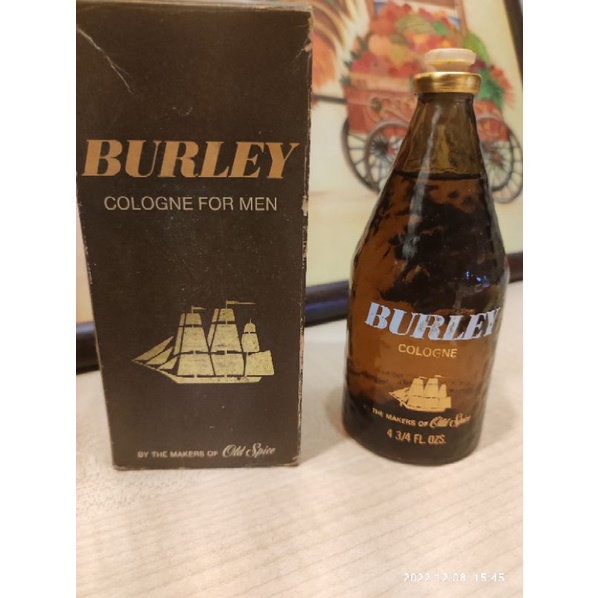 [社子跳蚤]早期 絕版 vintage Shulton Old spice Burley cologne 古龍水 香水