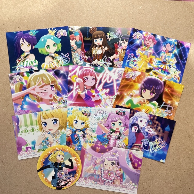 星光少女 星光樂園 美妙天堂 真中菈菈 虹色妮諾 南美莉 夢川結衣 北條蘇菲東堂詩音桃樂絲雷歐那華園秀香米琪爾相卡杯墊