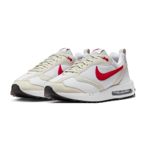 【NIKE】慢跑鞋男鞋運動鞋緩震AIR MAX DAWN 白紅 DQ3991100 Sneakers542