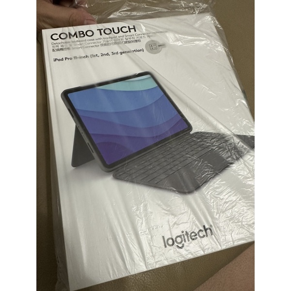 可內湖面交 全新 羅技 Logitech combo touch 適用iPad pro 11吋 iPad air4