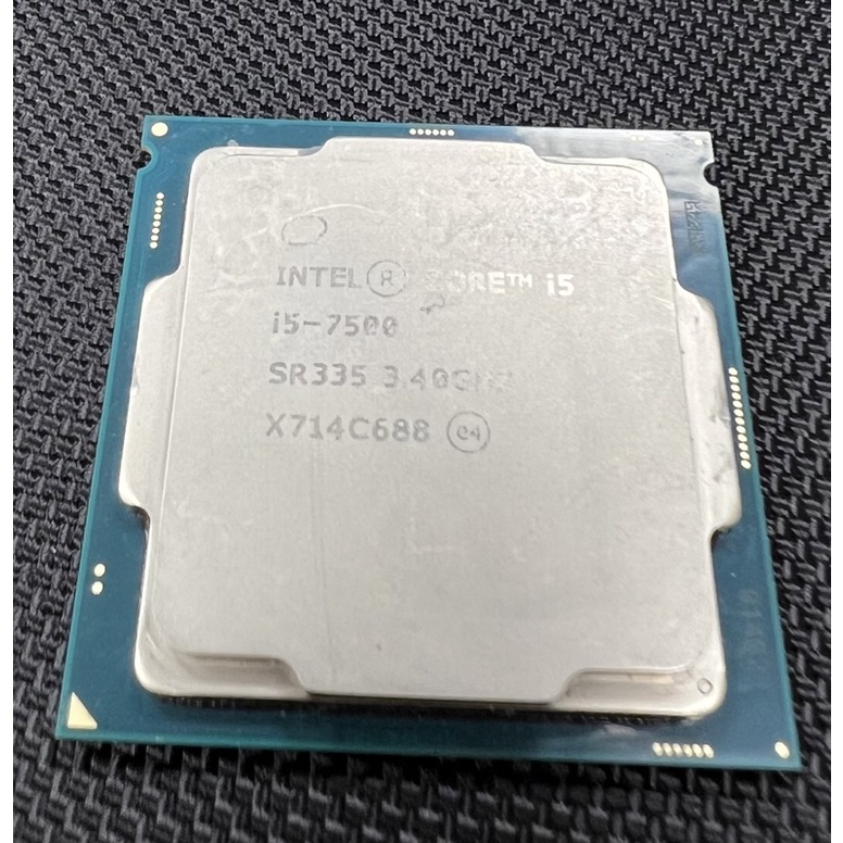 intel cpu i5-7500 第七代 正式版 1151腳位