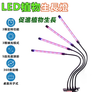 LED植物生長燈40W全光譜 USB定時循環