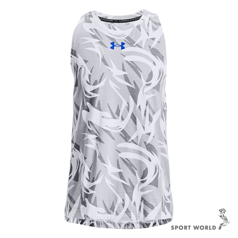 Under Armour UA 男 背心 灰白 1370239-102