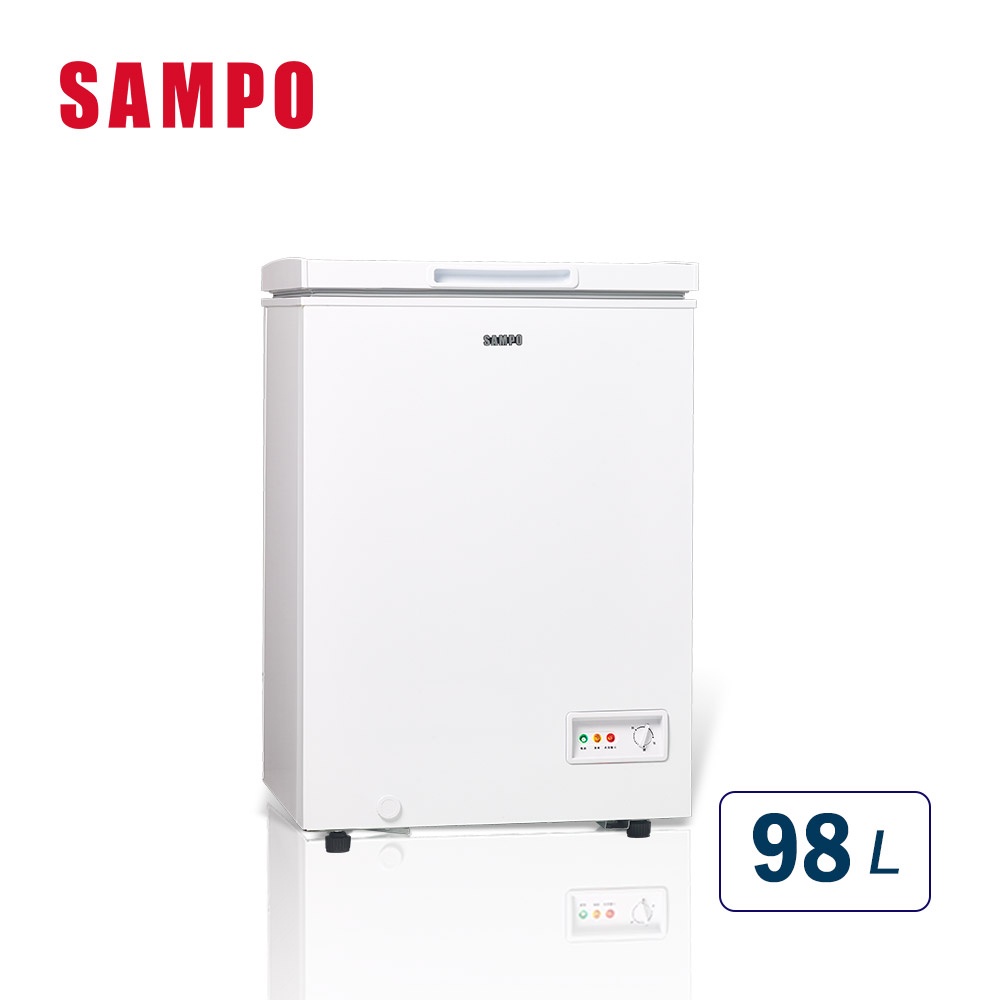 【SAMPO 聲寶】98公升定頻臥式冷凍櫃(SRF-102)