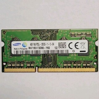 三星 4G 1Rx8 RAM DDR3L-1600 PC3L-12800S 筆電記憶體 1.35V低電壓 nb 現貨