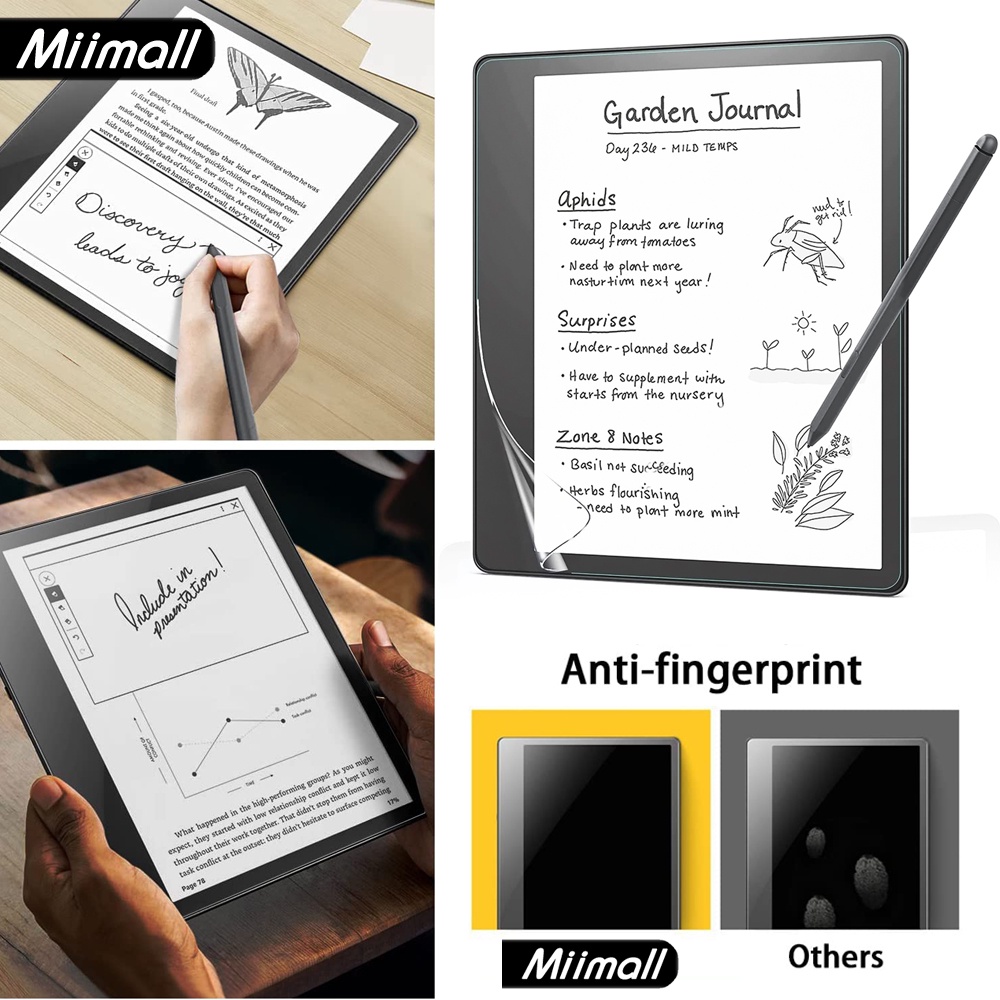 [2 件裝] 適用於 10.2 英寸 Kindle Scribe 第 1 代的 Miimall 屏幕保護膜 - 2022