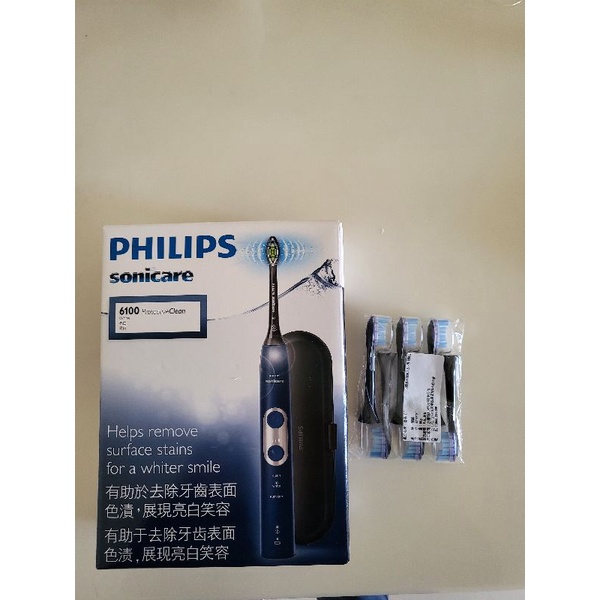 Philips飛利浦智能護齦音波電動牙刷Sonicare，附贈刷頭*6  HX6871