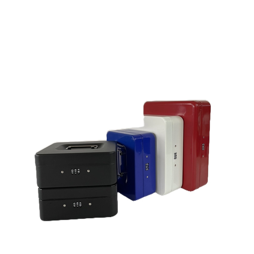 【現金箱-密碼款】保險箱 CASH BOX 零錢箱 現金 置物盒 零錢盒 收銀 附鑰匙 現金盒