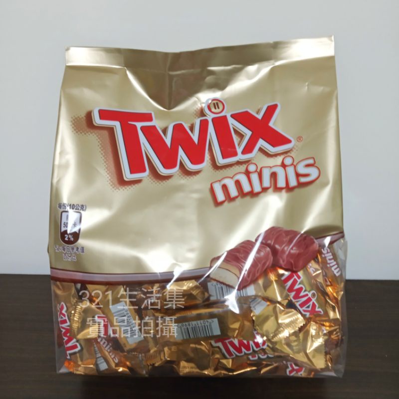 Costco好市多代購 TWIX 特趣 迷你焦糖夾心巧克力 1180公克 糖果 零食 甜點 #87941