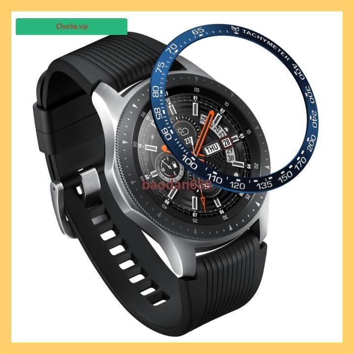 爆款適配華米 Amazfit GTR4 保護殼金屬錶盤刻度圈環鋼圈46mm 1219