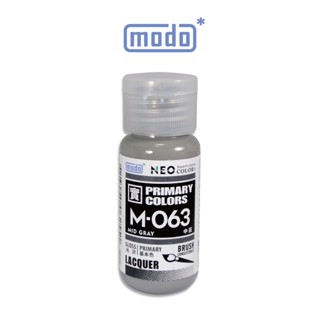 【modo摩多製造所】NEO M-063 M063中灰/30ML/模型漆｜官方賣場