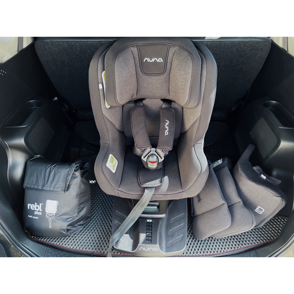 Nuna Rebl PLUS isofix 360度旋轉0-4歲兒童安全汽座(黑)使用狀況1年約8成新