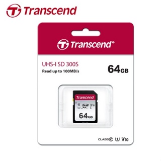 Transcend 創見 UHS-I SD 300S 相機專用記憶卡 64GB