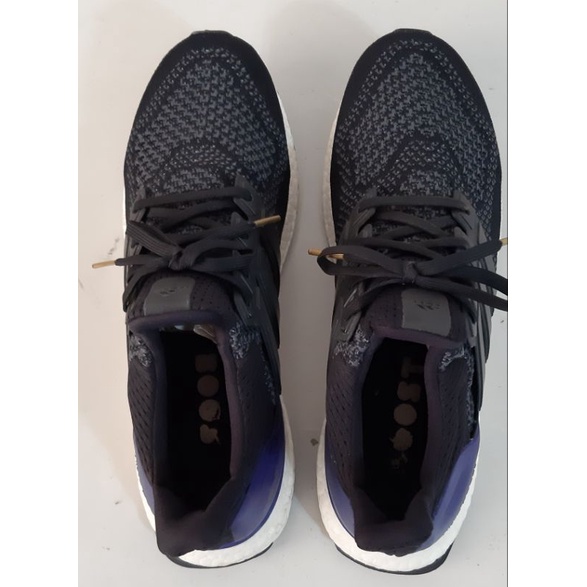 Adidas Ultra Boost   黑紫 編織 經典 運動 慢跑鞋 G28319(鞋SIZE10.5US)