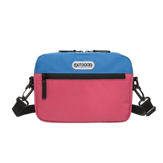 【OUTDOOR】街頭滑行-側揹包-粉紅/藍色 OD133016PB