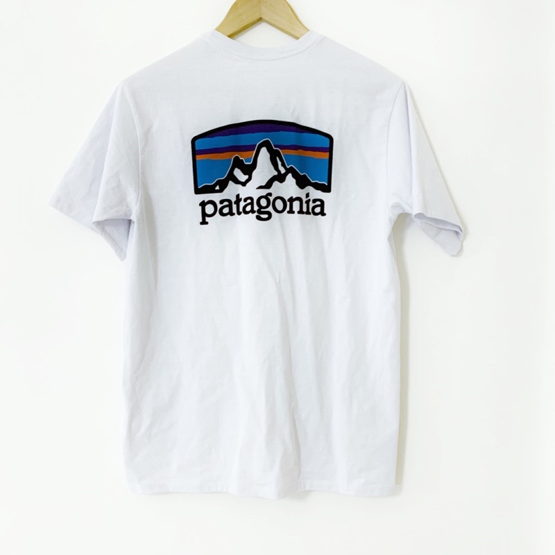 全新 Patagonia P-6 logo 21新款 情侶款 短袖 短袖 T恤