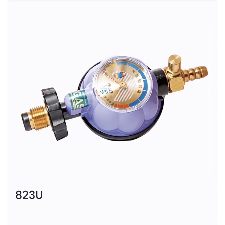 （24H快速出貨）22年製造永勝Q4/823U（超流遮斷插嘴三分）附錶R280低壓調整器TGAS認證合格