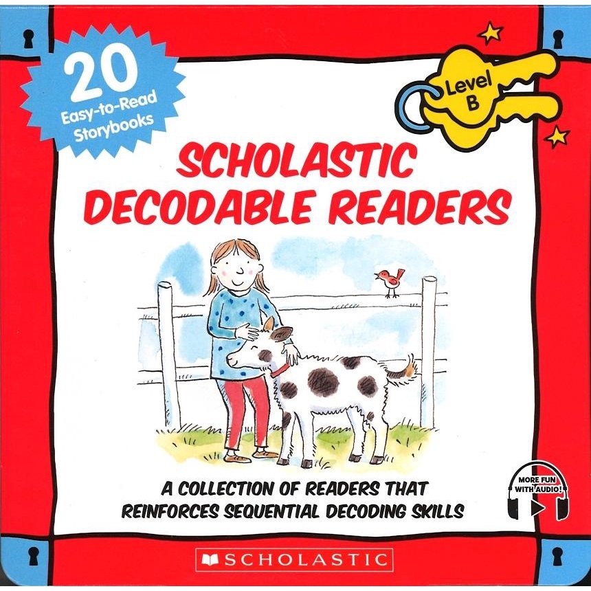 Decodable Readers Box Set Level B (+StoryPlus/20冊合售) / Scholastic eslite誠品