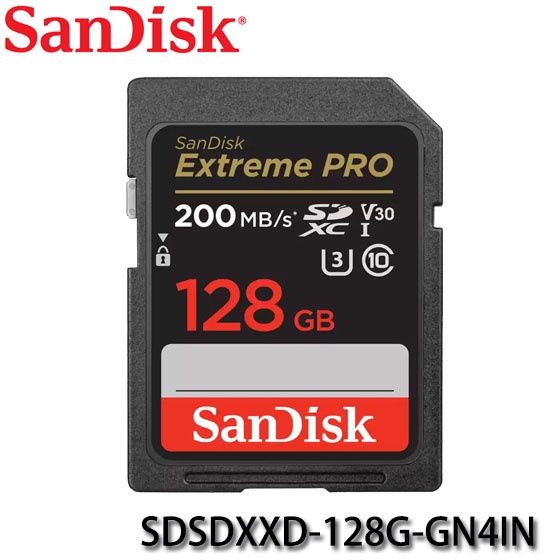 【3CTOWN】含稅公司貨 SanDisk Extreme Pro SD 128GB 128G 200MB/s 記憶