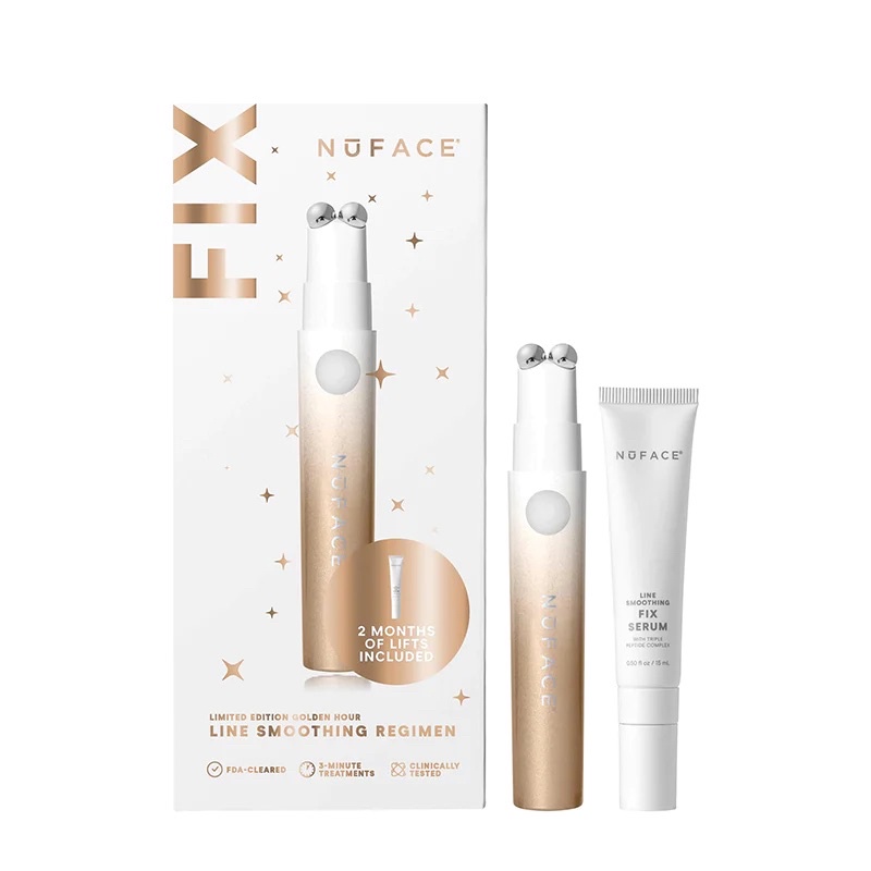 ❤️全新節日限量流光金搶先上市🎁 NuFACE FIX 迷你 mini 緊緻 美容棒 美容儀 電波 飛梭機《現貨供應中》